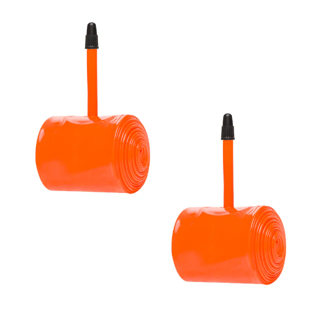 2x Tubolito Tubo 27.5 / 29 x 1.80 - 2.50" MTB 42mm Presta Valve in Orange Inner Tubes - Image 2