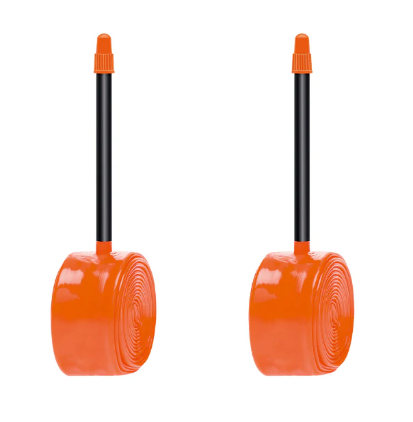 2x Tubolito Tubo 700C Road 700 x 18-32mm 80mm Black Presta Valve  Inner Tubes - Image 2