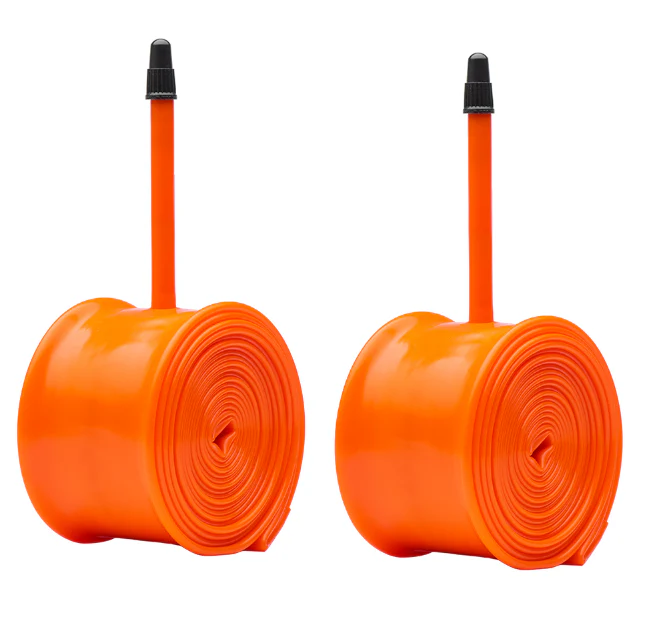 2x Tubolito X-Tubo CX Gravel 700 x 32-50mm 60mm Presta Valve in Orange Inner tubes - Image 2