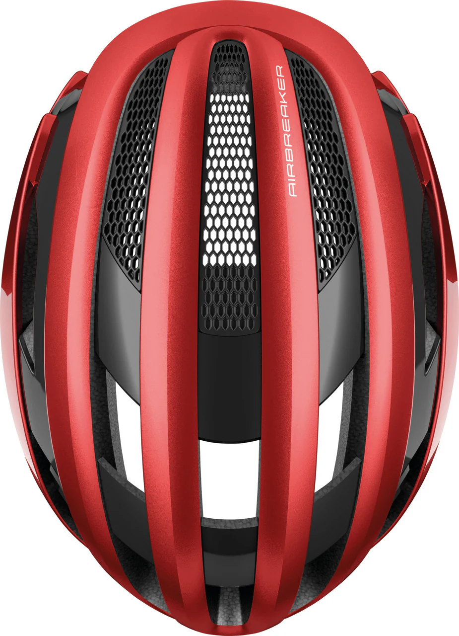 ABUS AirBreaker Elite Road Bicycle Helmet | Performance Red - Image 4