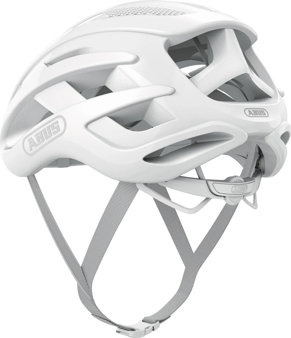 ABUS AirBreaker Elite Road Bicycle Helmet | Pure White - Image 3