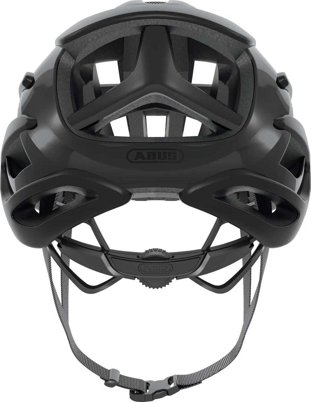 ABUS AirBreaker Elite Road Bicycle Helmet | Velvet Black - Image 3