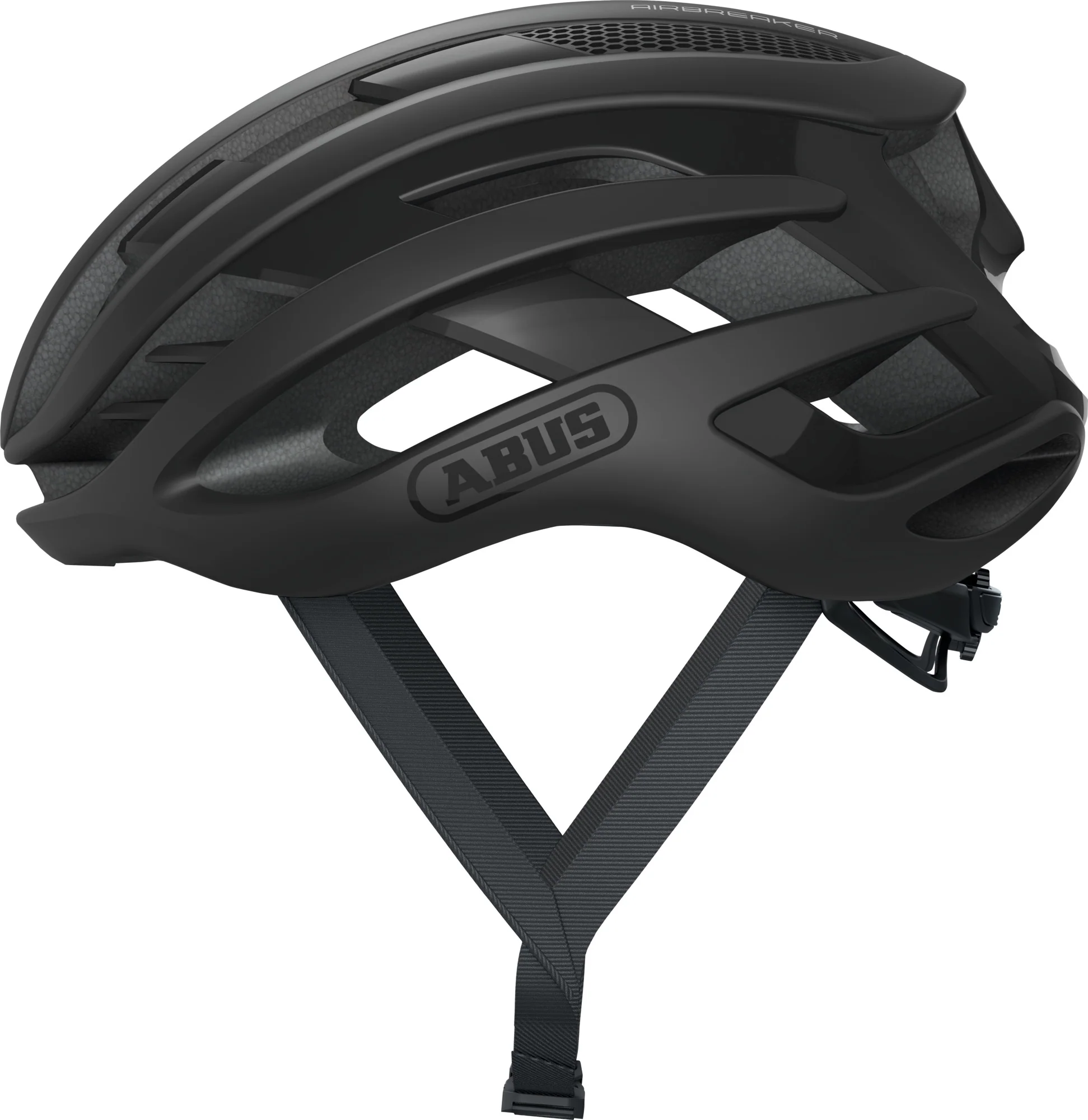 ABUS AirBreaker Elite Road Bicycle Helmet | Velvet Black - Image 5