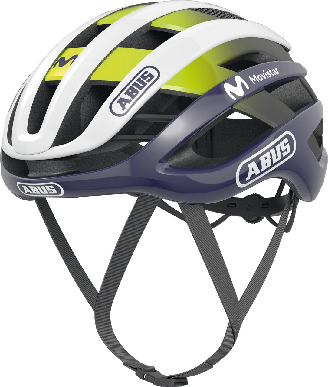 ABUS Air Breaker Elite Road Bicycle Helmet | Movistar Team