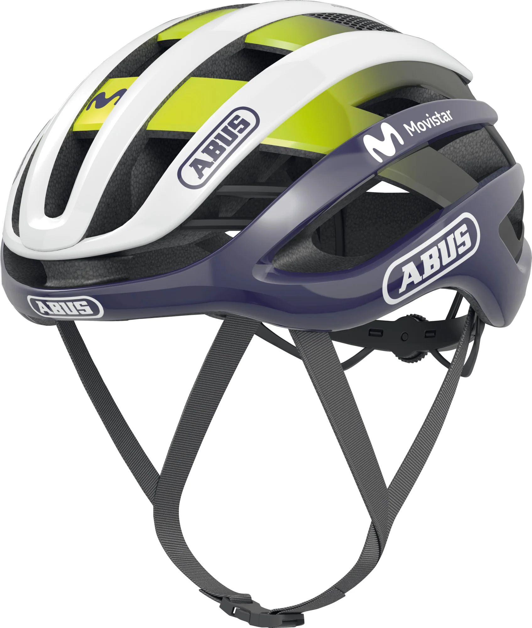 ABUS Air Breaker Elite Road Bicycle Helmet | Movistar Team - Image 5