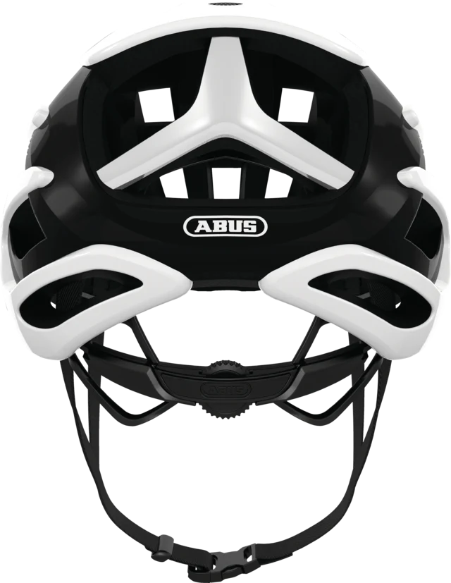 ABUS AirBreaker Road Elite Bicycle Helmet | Polar White - Image 3