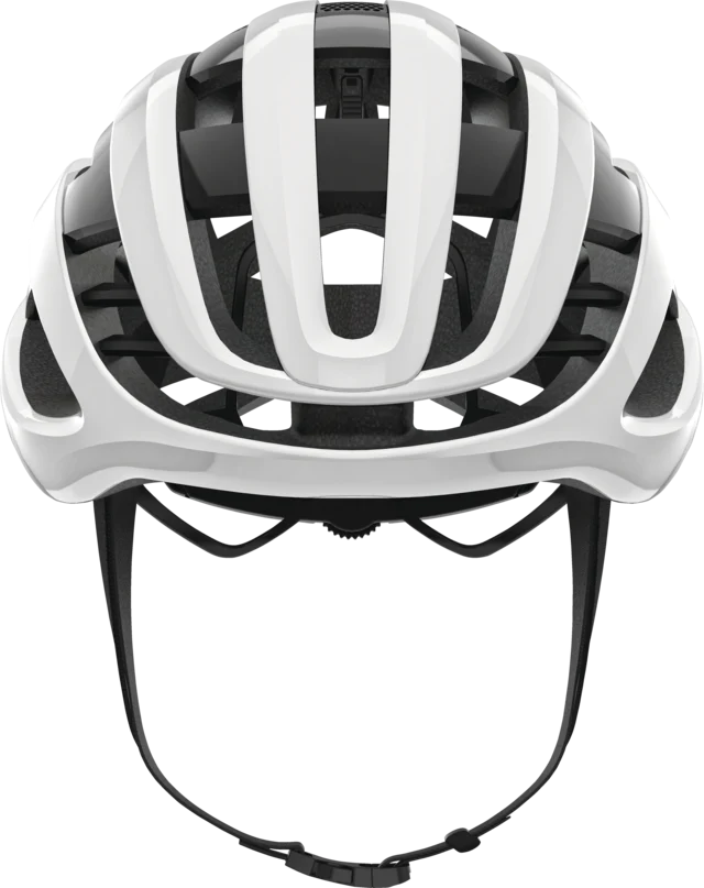 ABUS AirBreaker Road Elite Bicycle Helmet | Polar White - Image 4