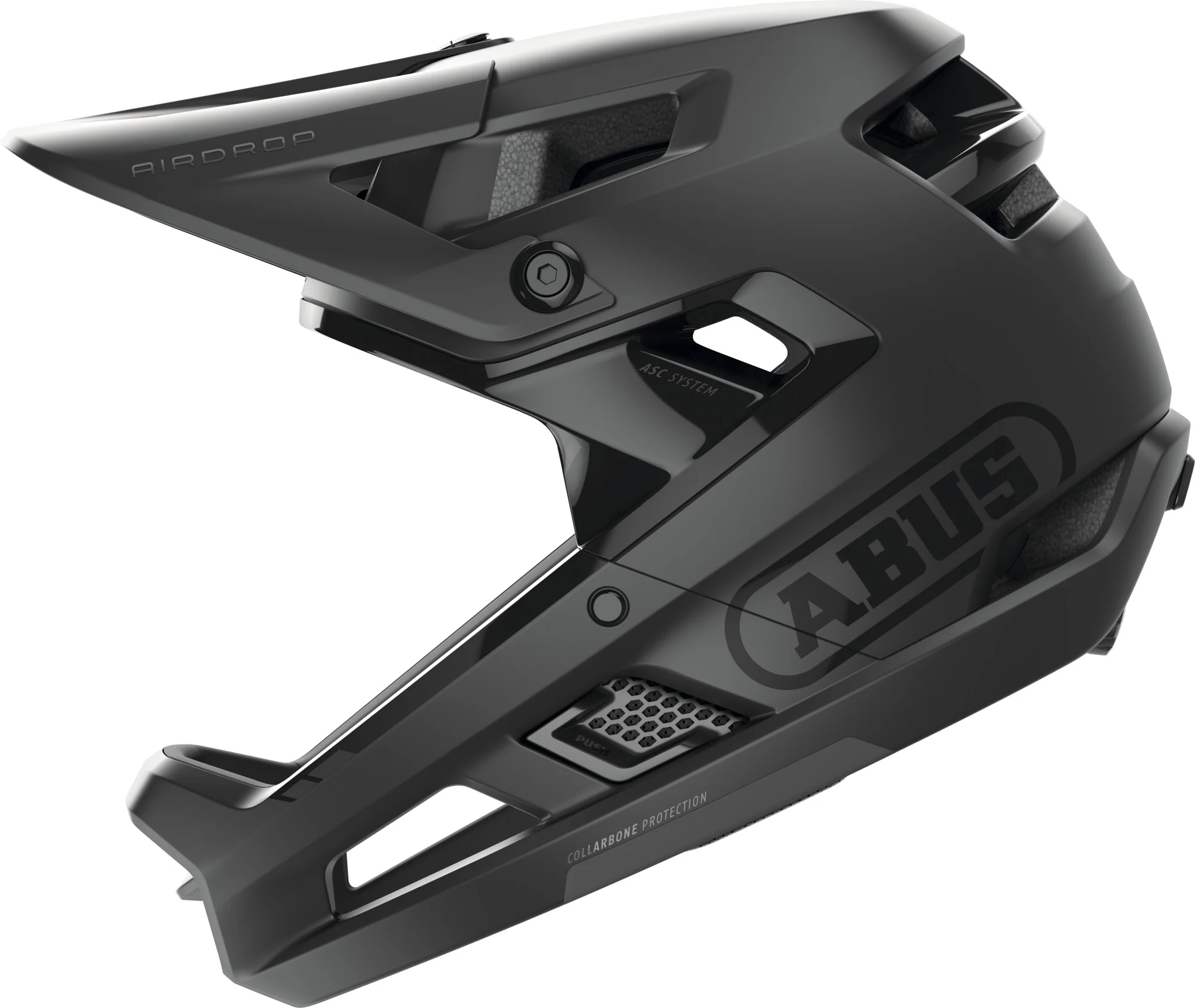 ABUS AirDrop MIPS MTB Full Face Elite Helmet in Velvet Black - Image 5