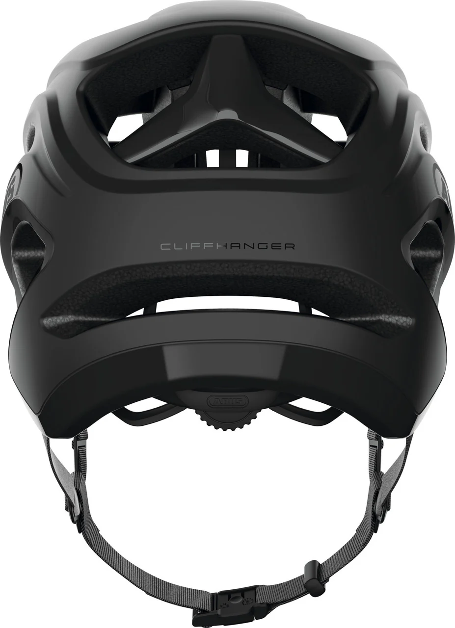 ABUS Cliffhanger MTB Bicycle Helmet | Velvet Black - Image 3