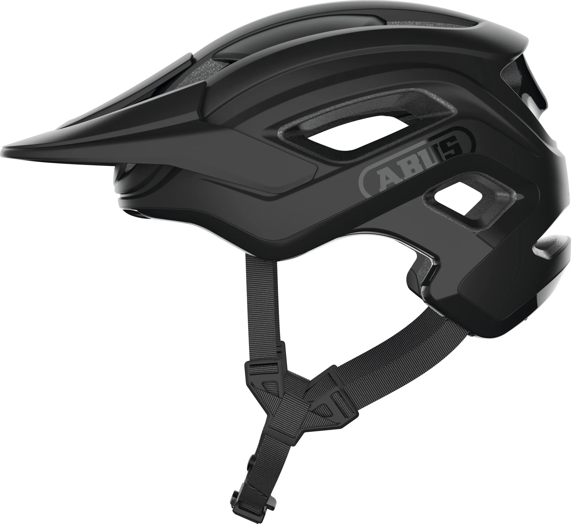 ABUS Cliffhanger MTB Bicycle Helmet | Velvet Black - Image 5