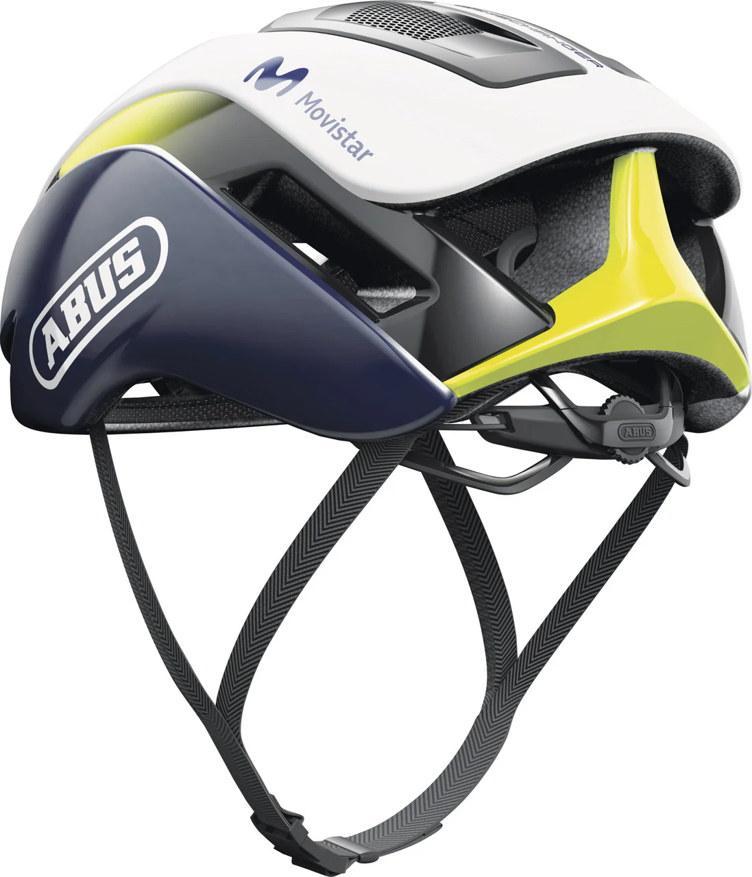 ABUS GameChanger 2.0 Road Aero Elite Helmet in Movistar Team Small 51-55cm - Image 4