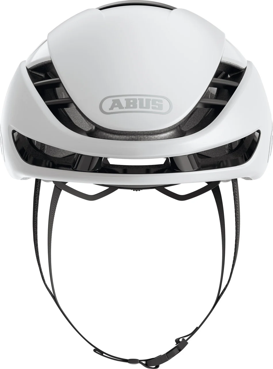 ABUS GameChanger 2.0 Road Aero Elite Bicycle Helmet in Shiny White - Image 3
