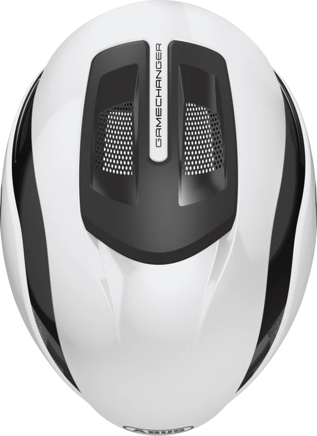 ABUS GameChanger 2.0 Road Aero Elite Bicycle Helmet in Shiny White - Image 7