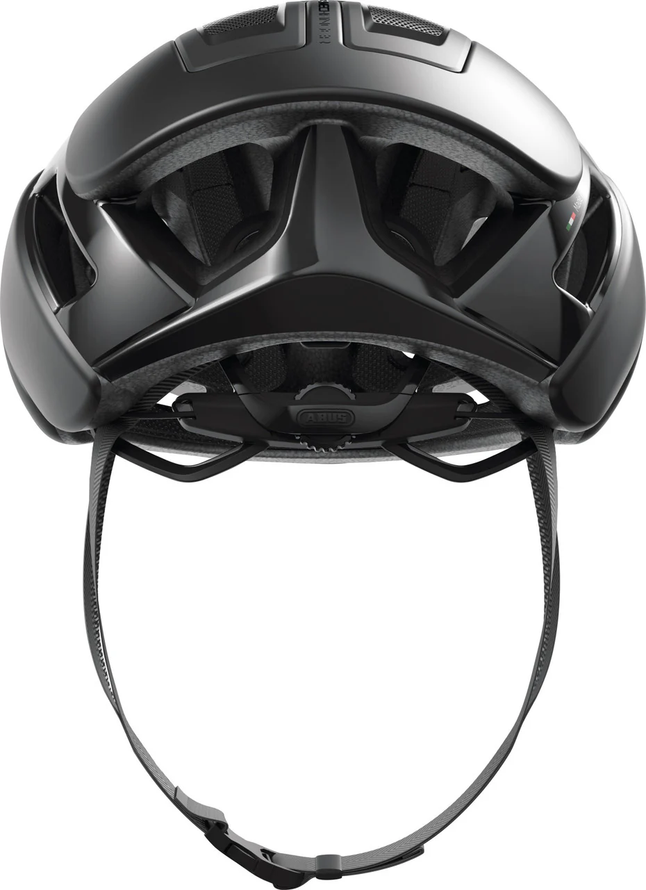 ABUS GameChanger 2.0 Road Aero Elite Bicycle Helmet in Velvet Black - Image 3
