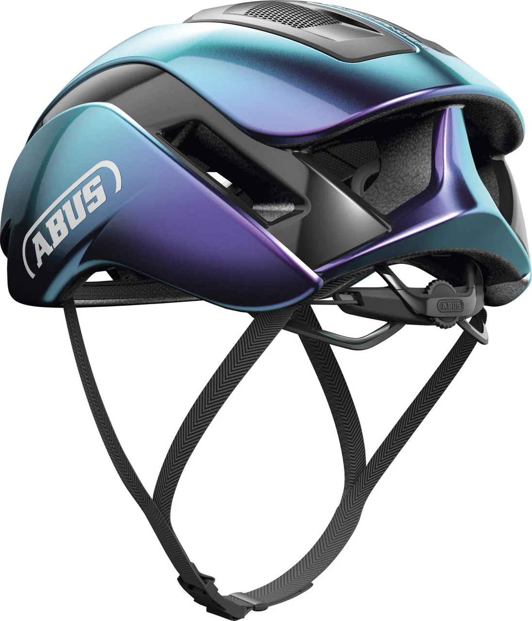 ABUS GameChanger 2.0 Road Aero Elite Helmet in Flip Flop Purple - Image 4
