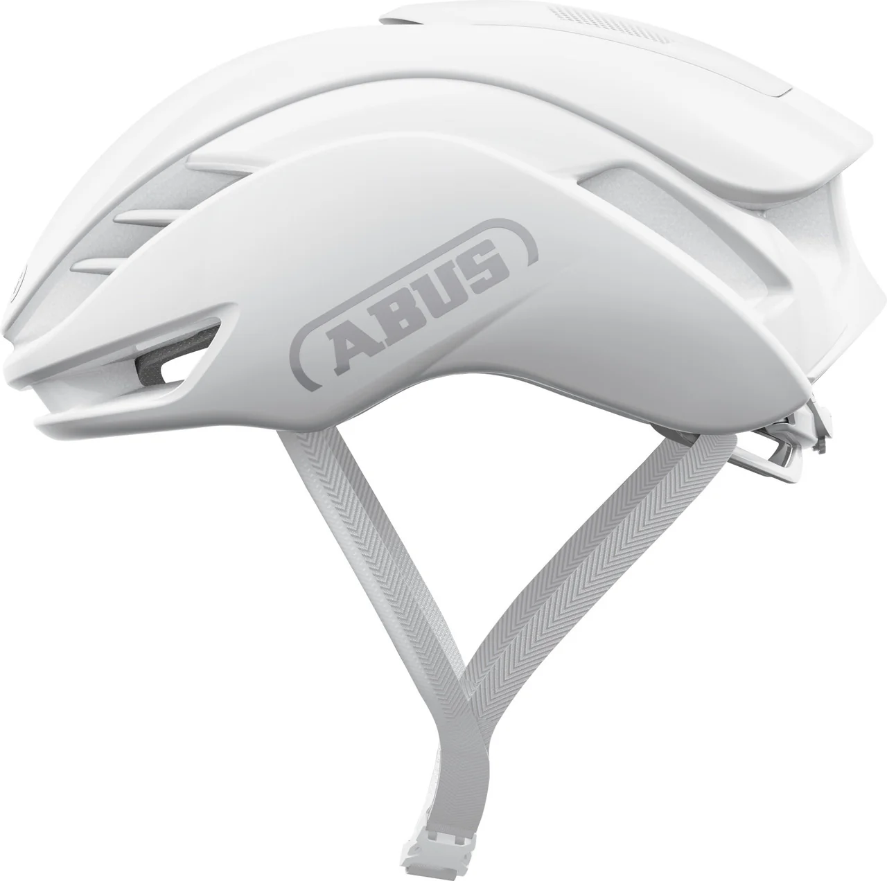 ABUS GameChanger 2.0 Road Aero Elite Helmet in Pure White - Image 2