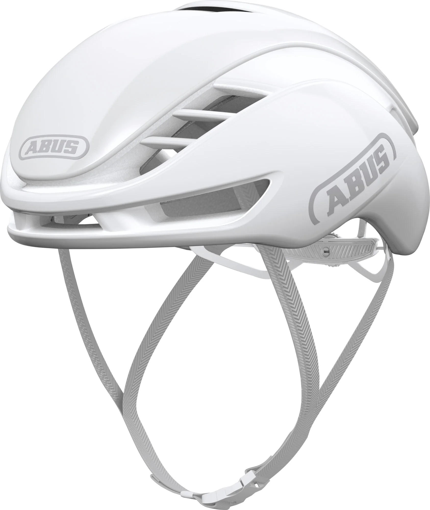 ABUS GameChanger 2.0 Road Aero Elite Helmet in Pure White - Image 5