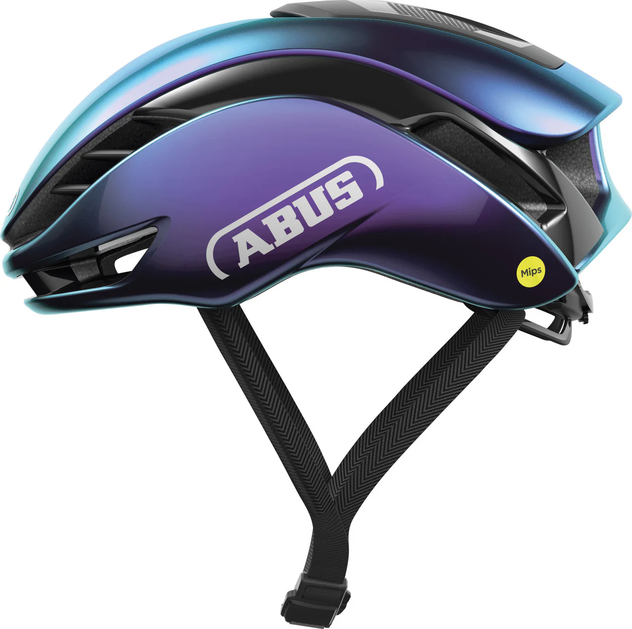 ABUS Game Changer 2.0 MIPS Road Aero Elite Helmet in Flip Flop Purple