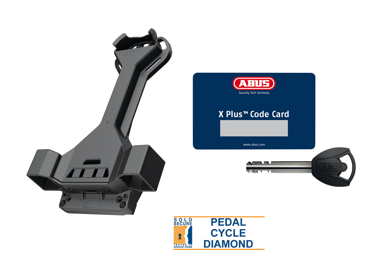 ABUS Granit Super Extreme 2500 U-Shackle Key Lock 230mm with Bracket - Image 4
