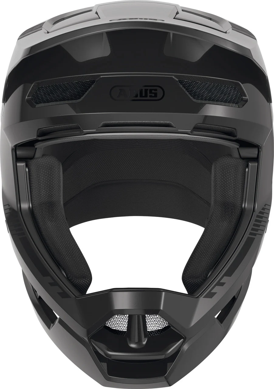 ABUS HiDrop MTB Full Face Helmet in Shiny Black - Image 4