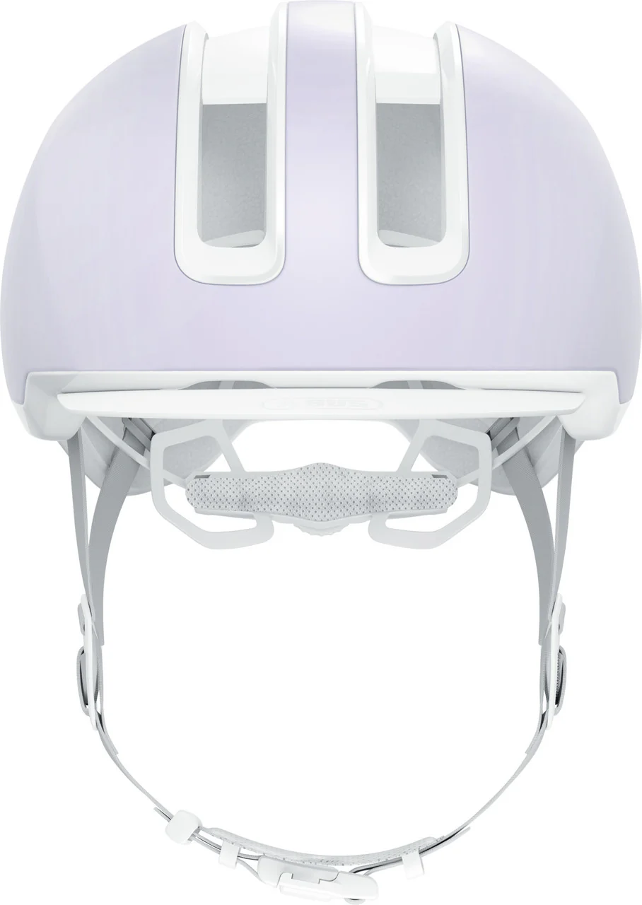 ABUS Hud-Y Pure Urban Helmet With Rear LED Light in Lavender - Image 2