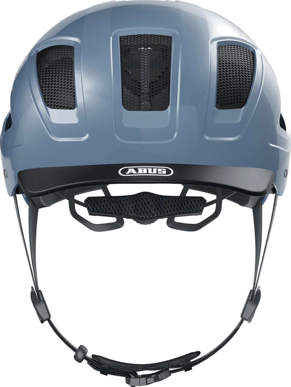 ABUS Hyban 2.0 Urban Helmet With Rear LED Light in Glacier Blue - Image 2