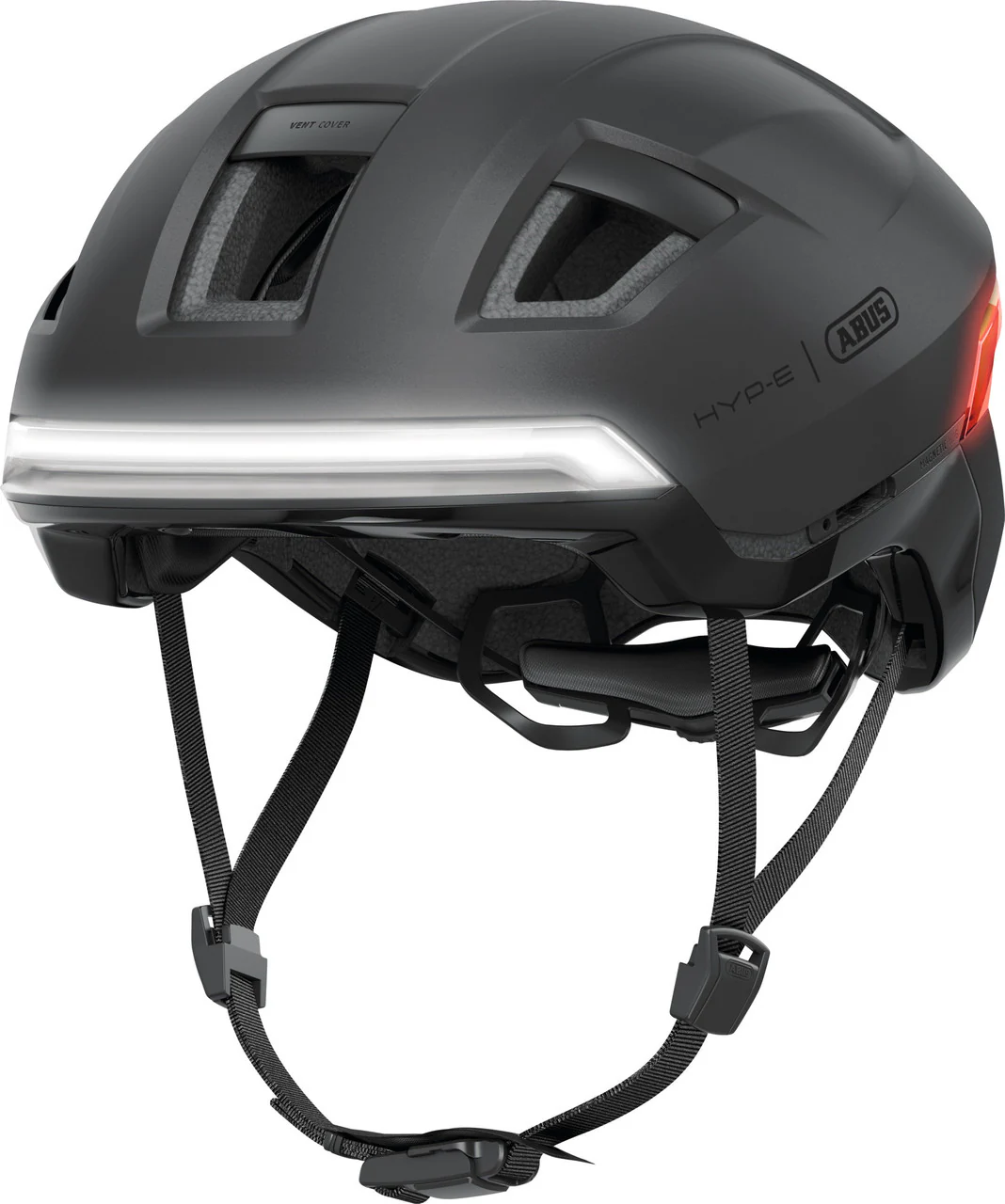 ABUS HYP-E Urban Commuting Helmet in Volcano Titan - Image 3