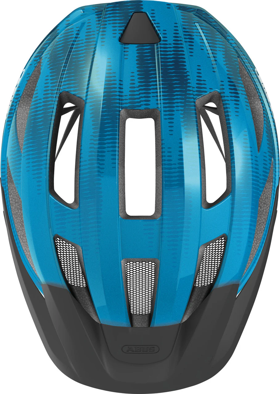 ABUS Macator Road Bicycle Helmet in Steel Blue - Image 3