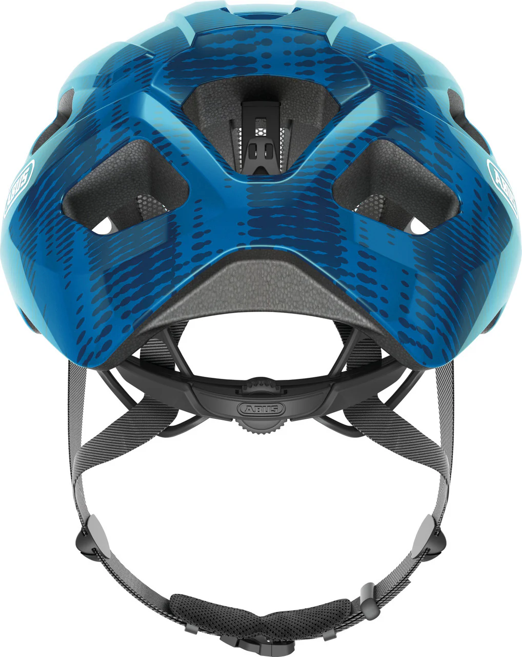 ABUS Macator Road Bicycle Helmet in Steel Blue - Image 4