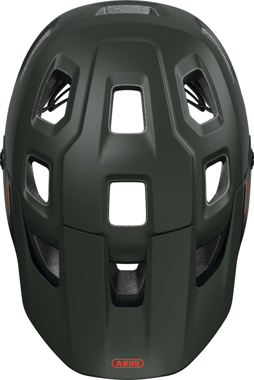ABUS MoDrop MTB Helmet in Pine Green - Image 4