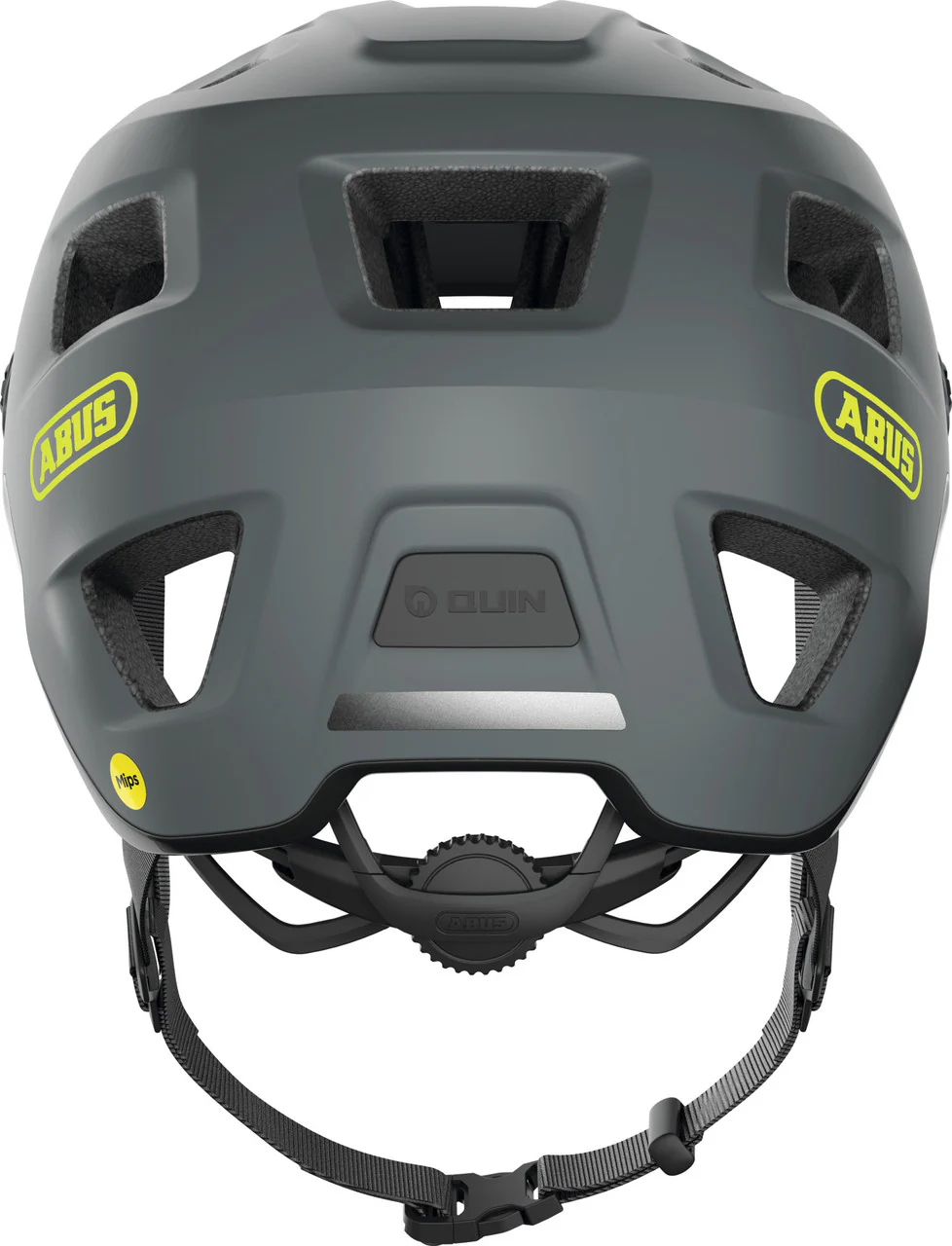 ABUS MoDrop MTB MIPS Helmet in Concrete Grey - Image 3