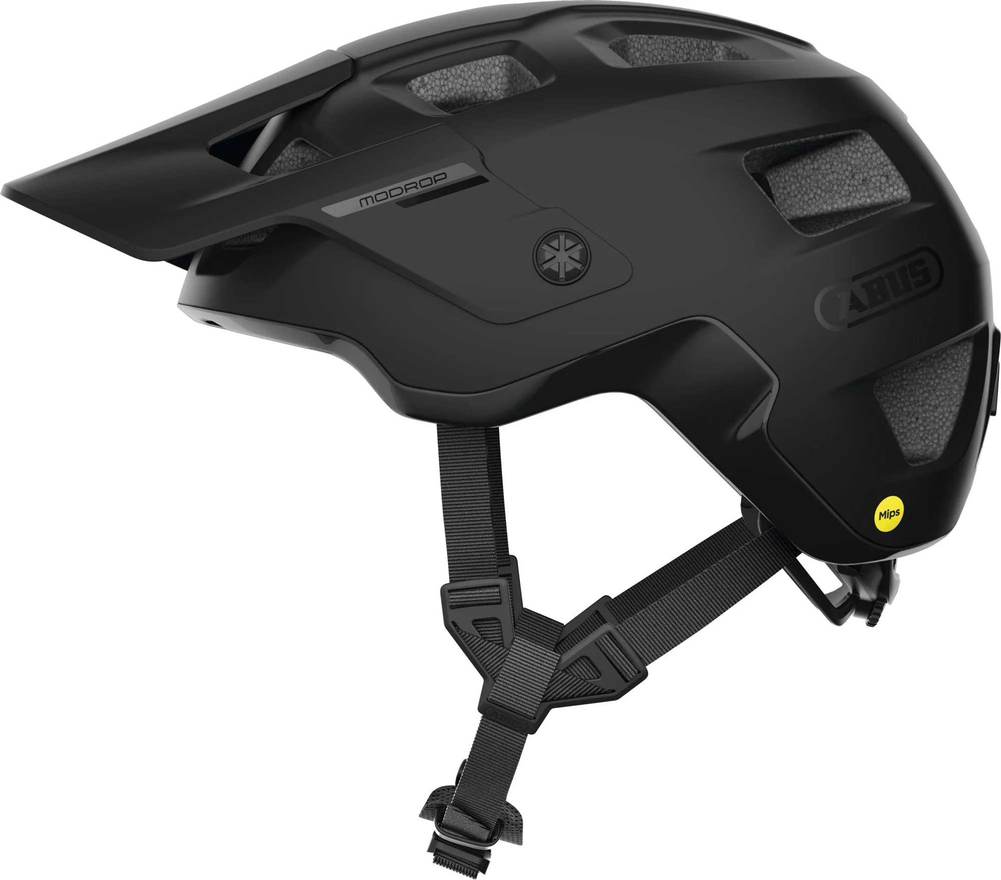 ABUS MoDrop MTB MIPS Helmet in Velvet Black - Image 5