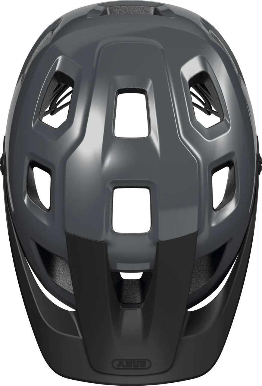 ABUS MoTrip MTB Helmet in Concrete Grey - Image 4
