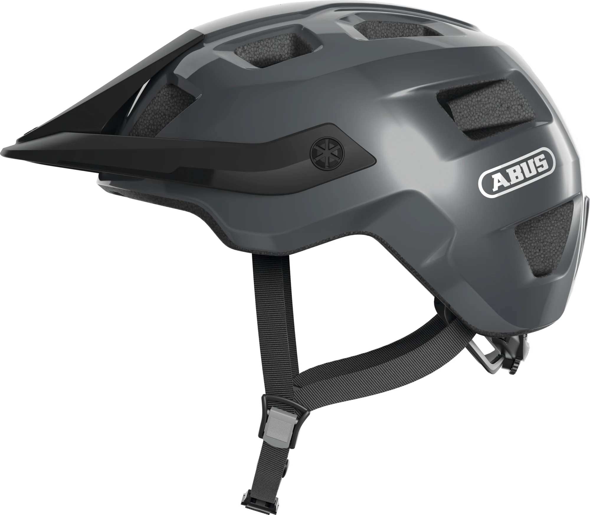 ABUS MoTrip MTB Helmet in Concrete Grey - Image 5