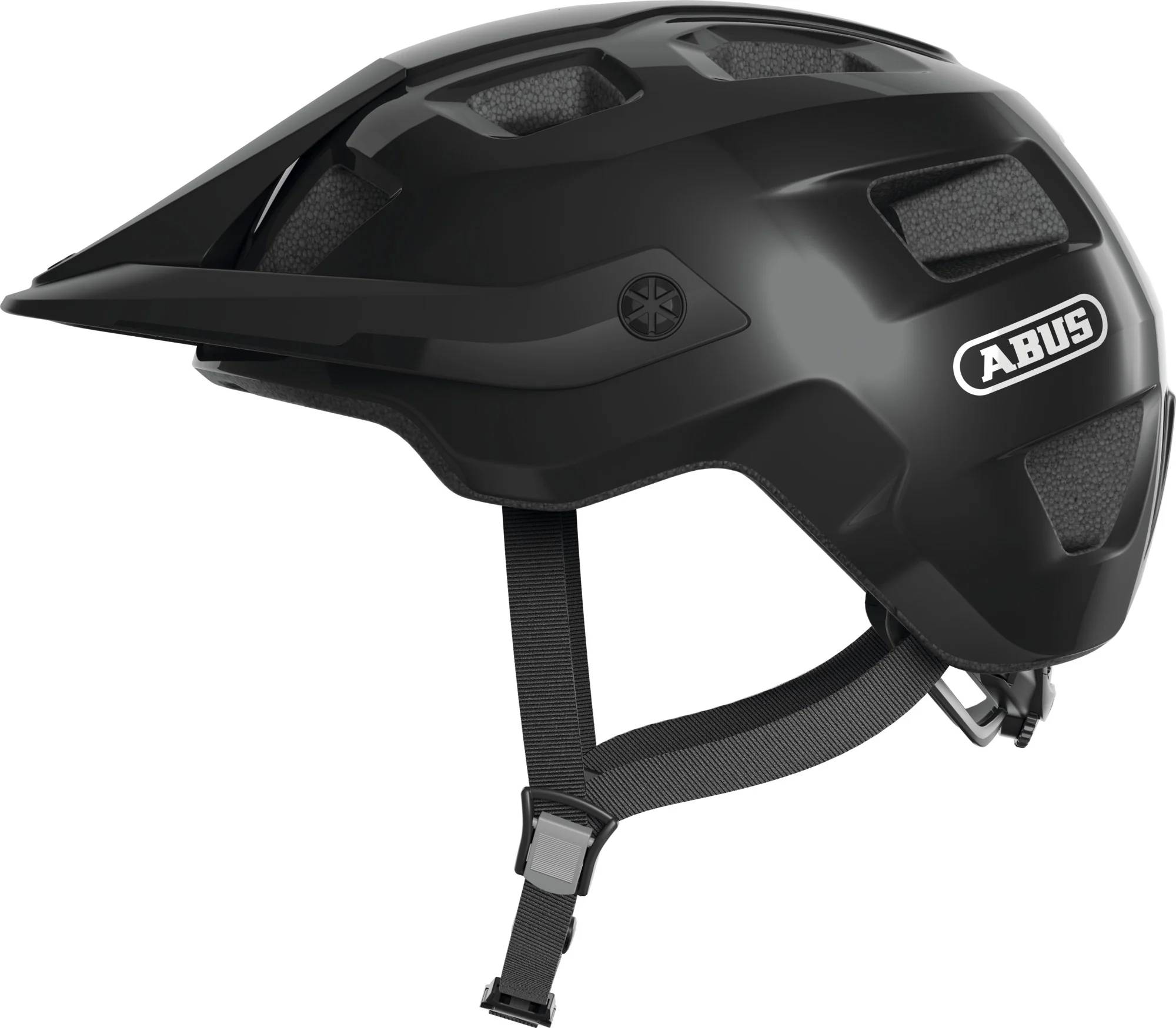ABUS MoTrip MTB Helmet in Shiny Black - Image 5