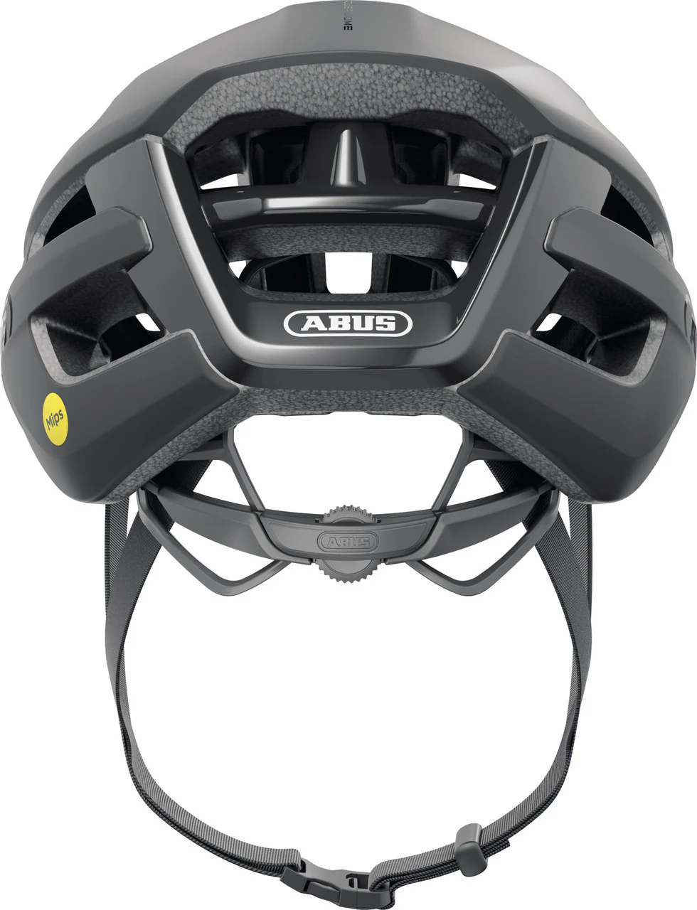 ABUS Powerdome MIPS Road Helmet in Velvet Black - Image 2