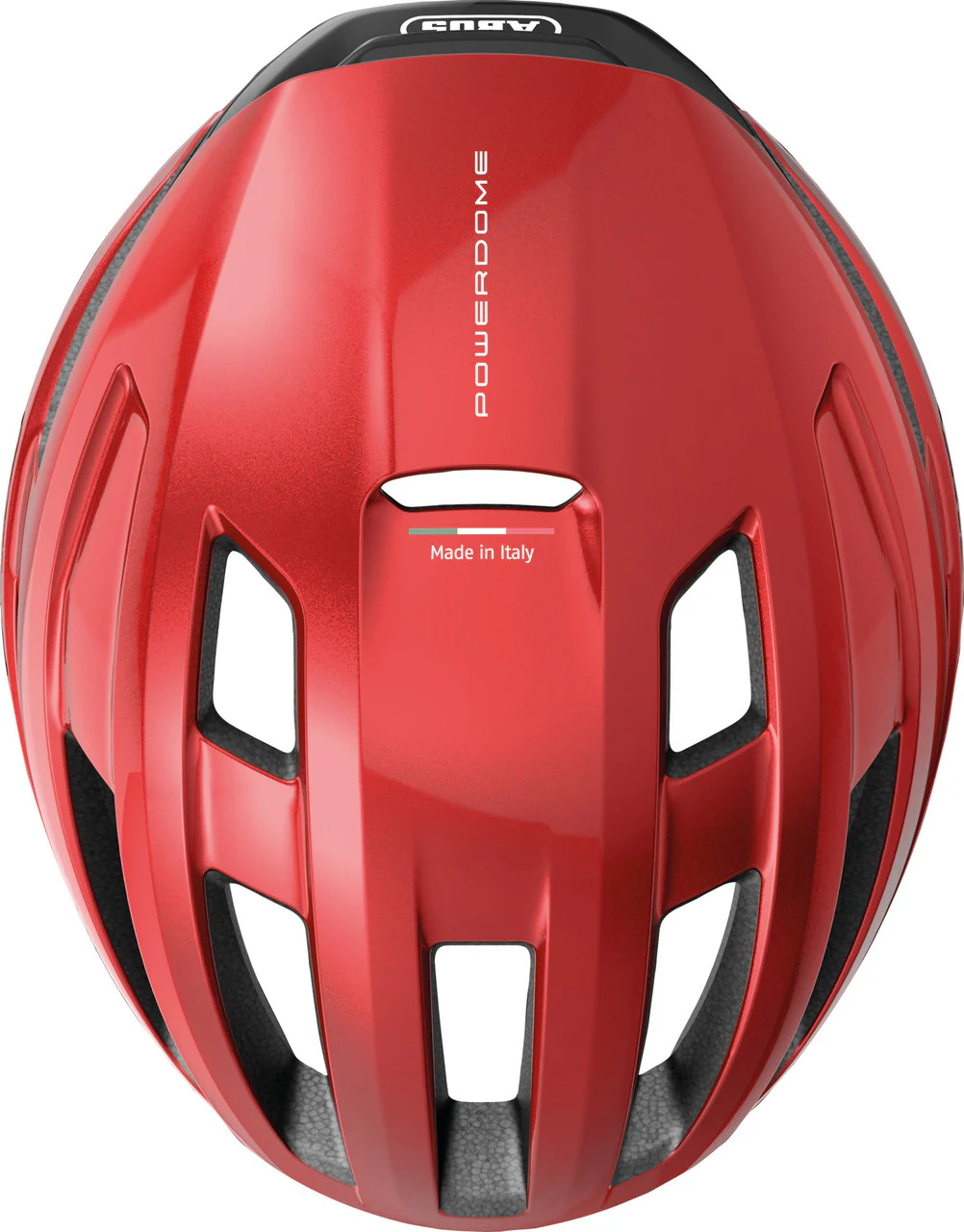ABUS Powerdome Road Helmet in Blaze Red - Image 4