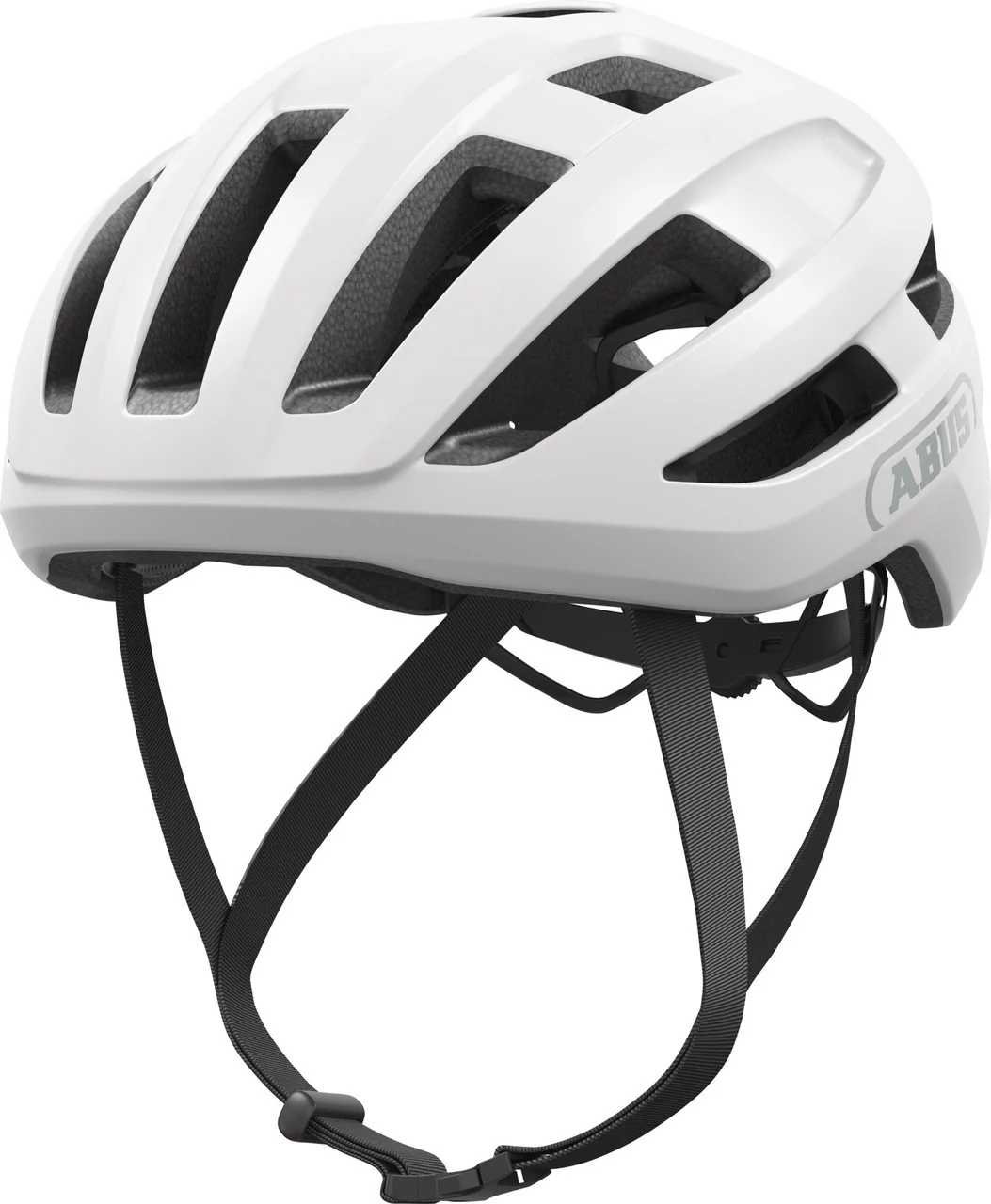 ABUS Powerdome Road Helmet in Polar White - Image 2