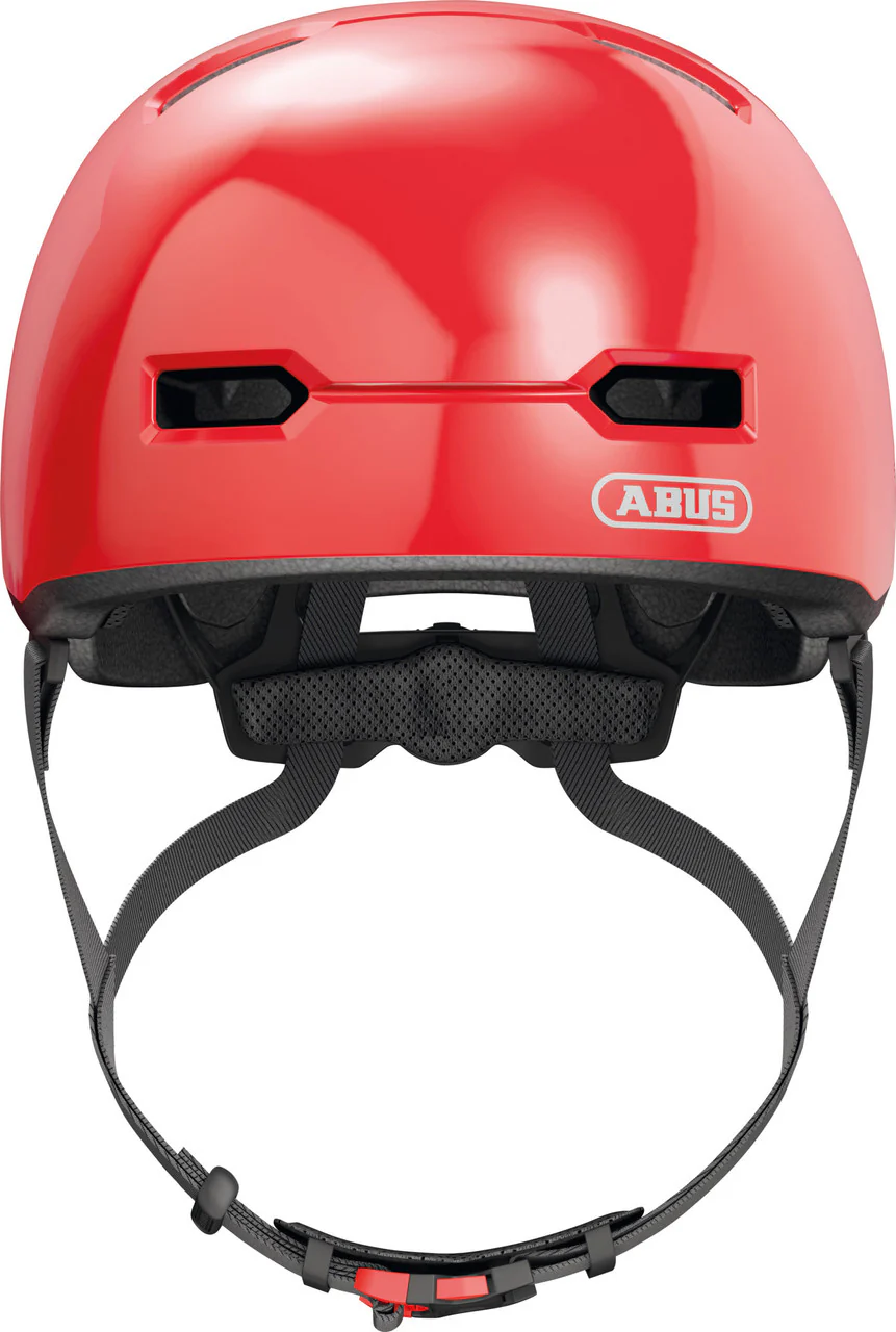 ABUS Skurb Kids Skate Helmet in Shiny Red - Image 2