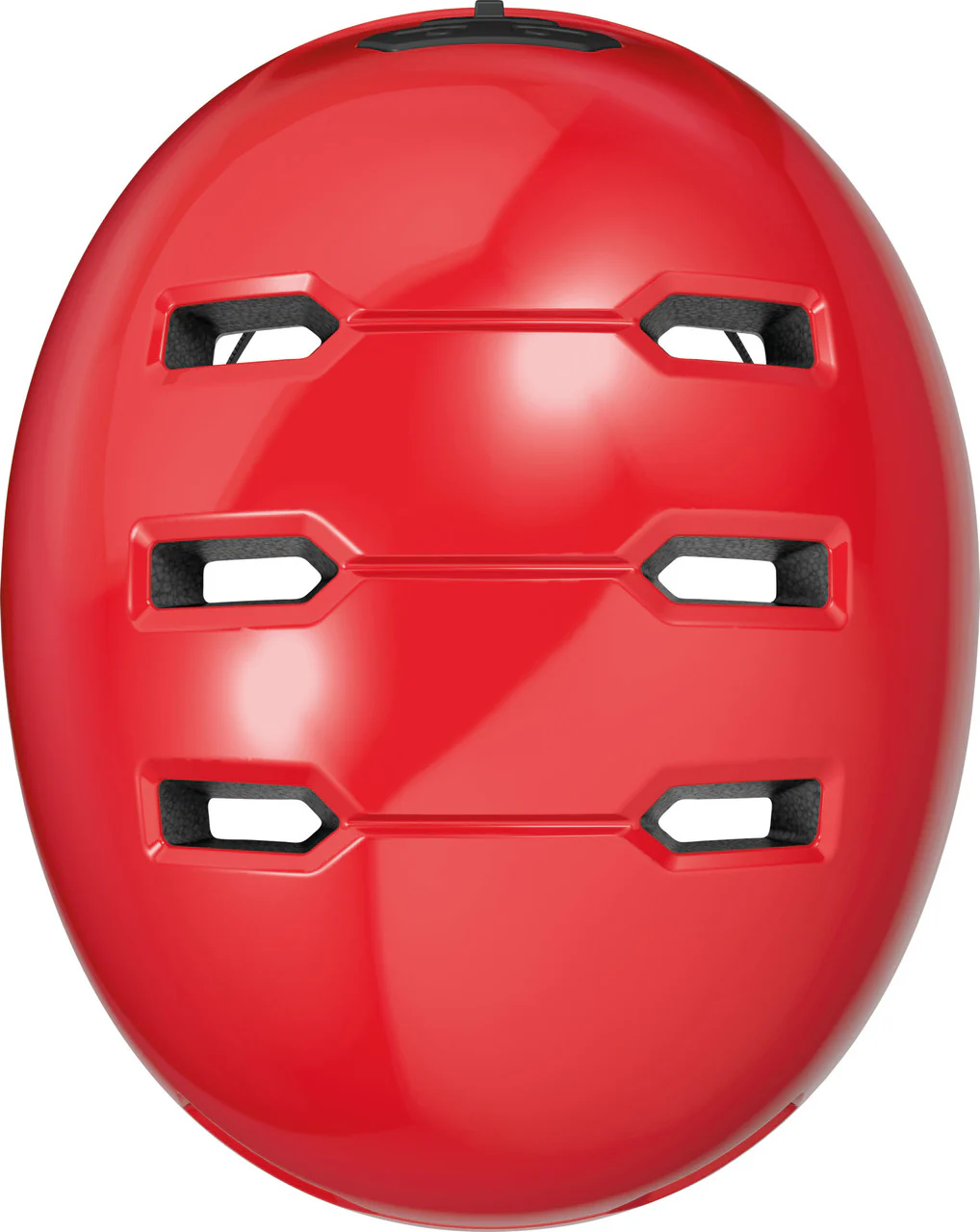 ABUS Skurb Kids Skate Helmet in Shiny Red - Image 4