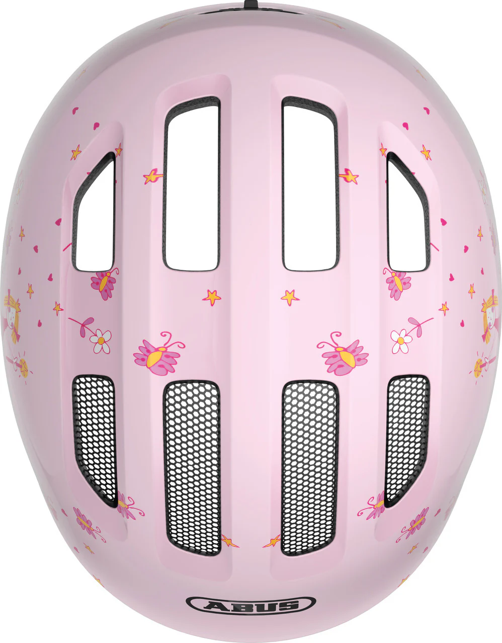 ABUS Smiley 3.0 Kids Leisure Bicycle Helmet In Rose Princess - Image 4