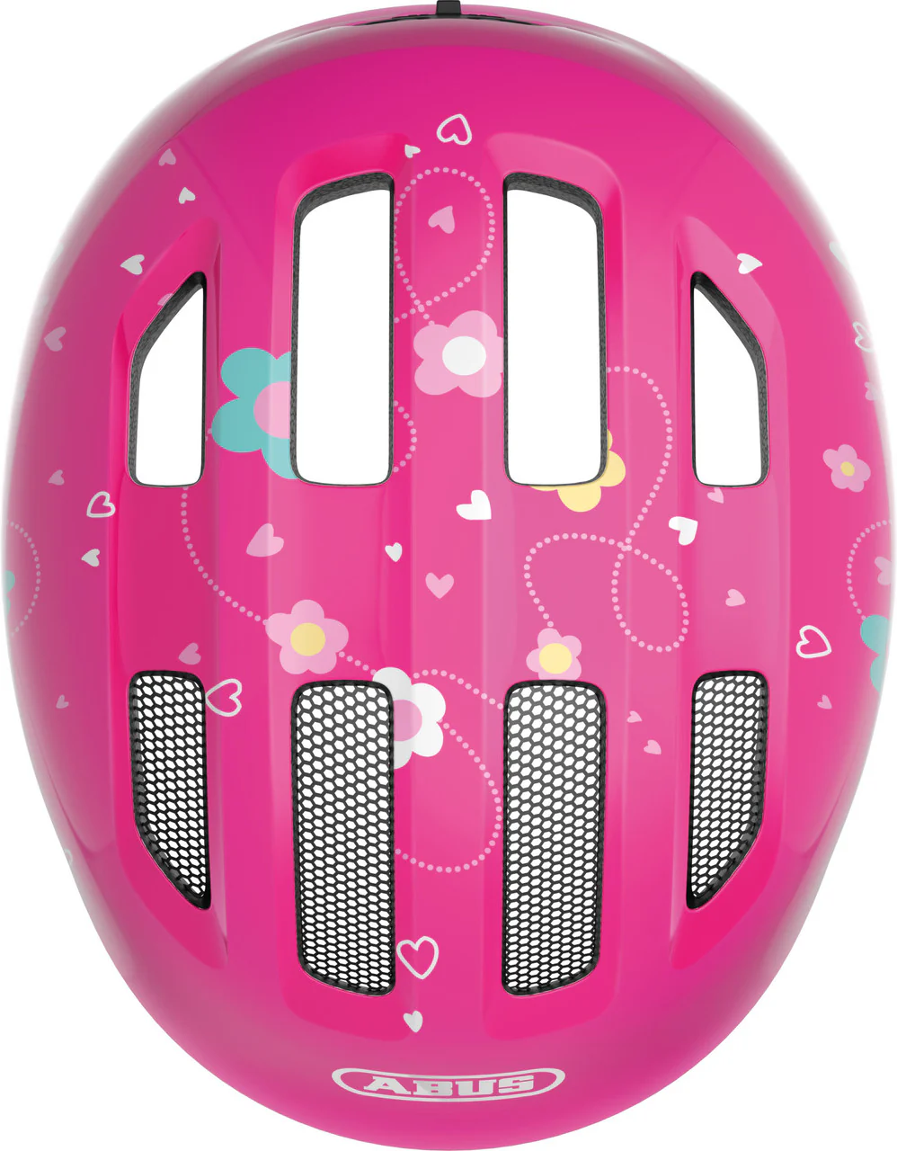 ABUS Smiley 3.0 Kids Leisure Helmet in Pink Butterfly - Image 4