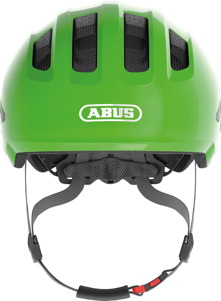 ABUS Smiley 3.0 Kids Leisure Helmet in Shiny Green - Image 2
