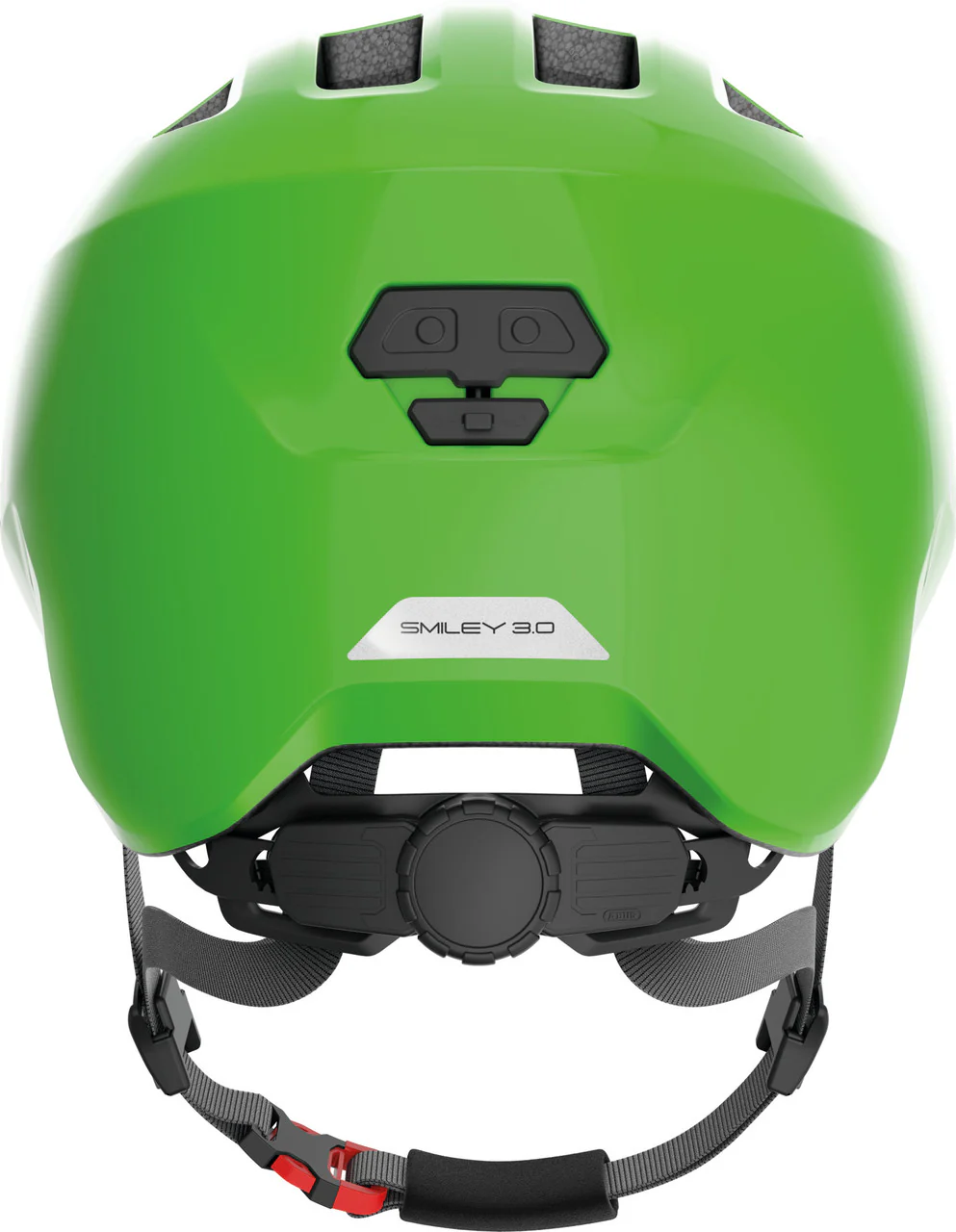 ABUS Smiley 3.0 Kids Leisure Helmet in Shiny Green - Image 3