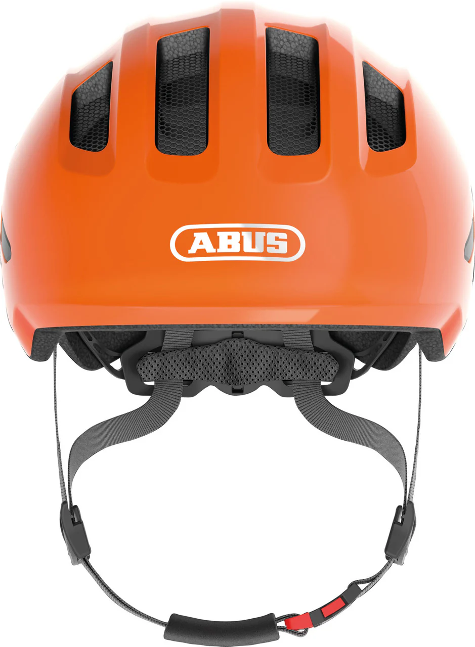 ABUS Smiley 3.0 Kids Leisure Helmet in Shiny Orange - Image 2