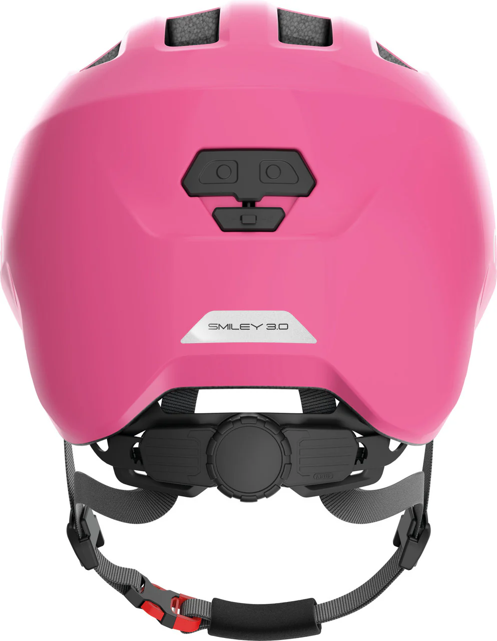 ABUS Smiley 3.0 Kids Leisure Helmet in Shiny Pink - Image 3