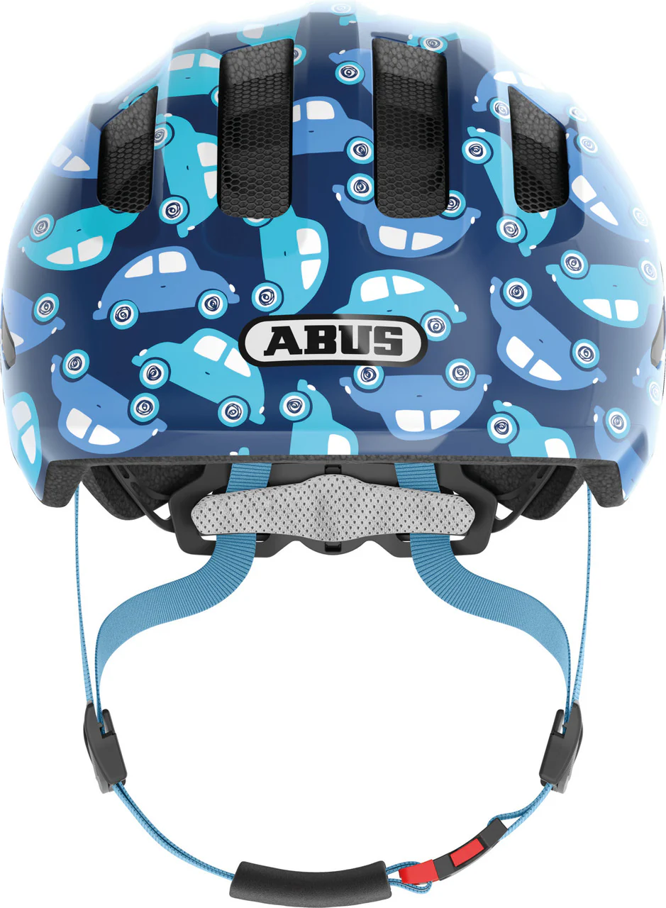 ABUS Smiley 3.0 Kids Leisure Helmet With LED Light In Blue Car - Image 2