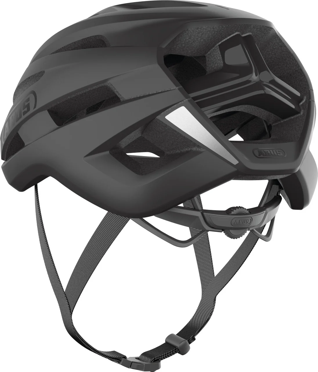 ABUS Stormchaser ACE Road Helmet in Velvet Black - Image 3