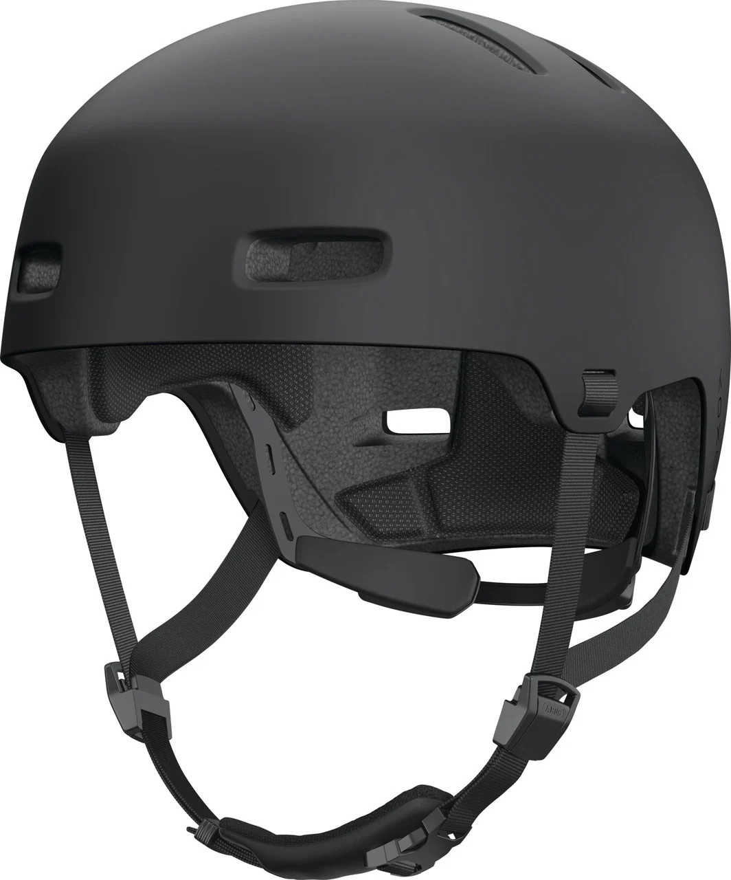 ABUS XOXO Urban City Skater-Look Helmet in Velvet Black - Image 2