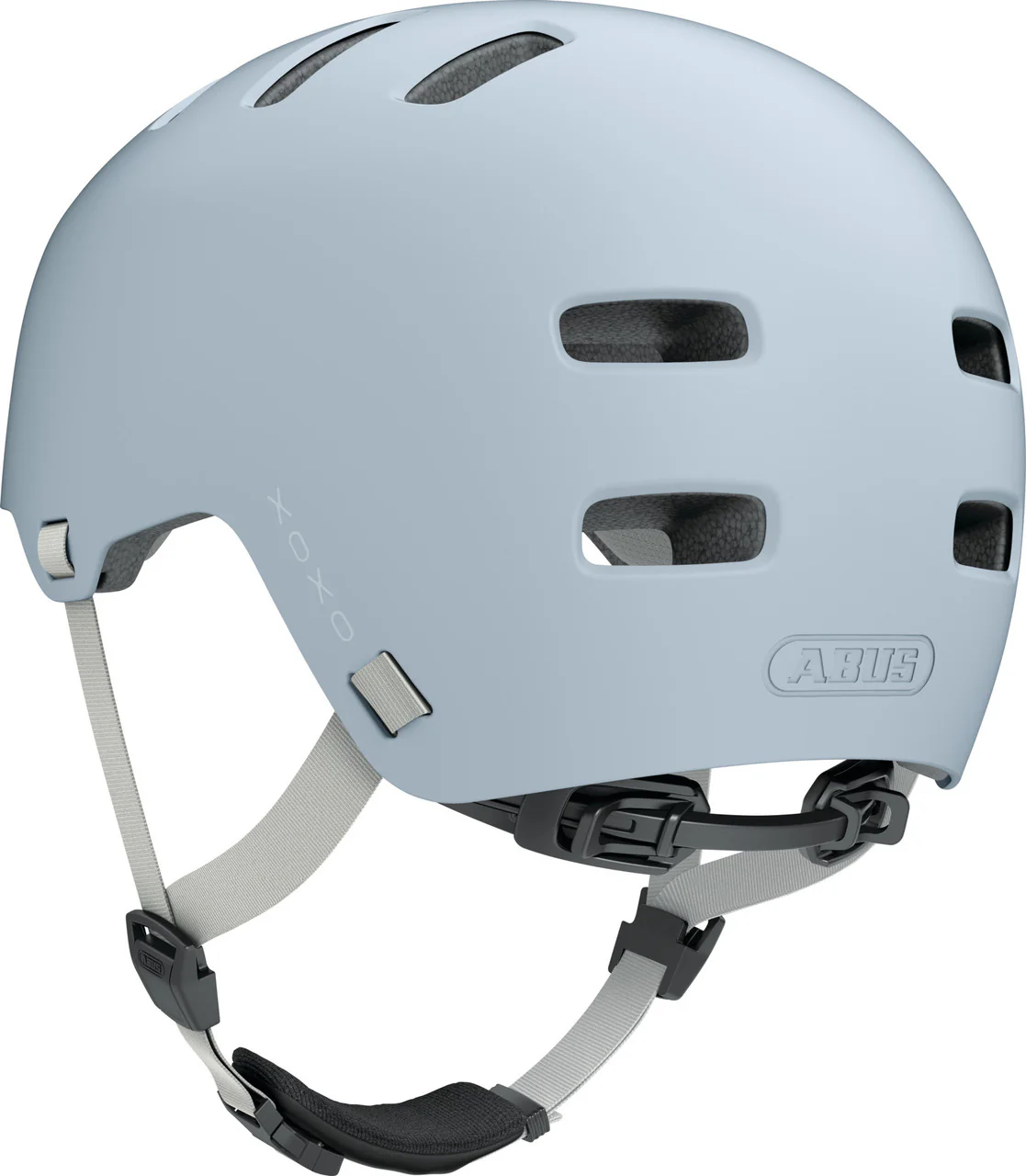 ABUS XOXO Urban Skater-Look Helmet in Aqua Blue - Image 3